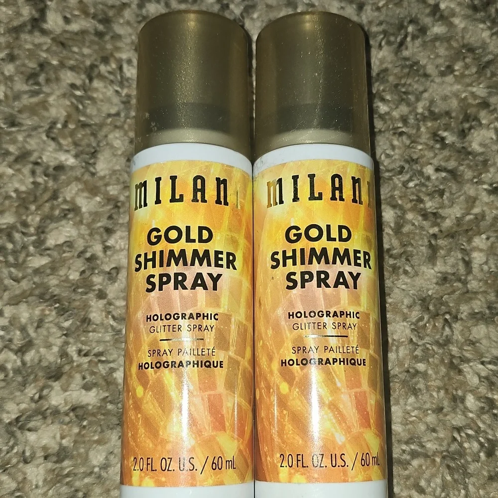 Milani Gold Shimmer Spray!! Holographic New!!